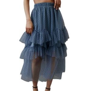 Eva Franco Polka Dot Skirt